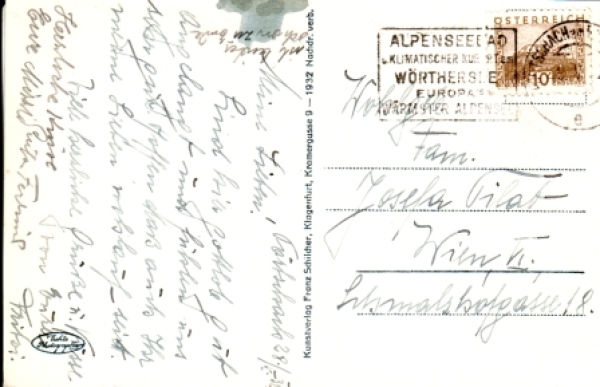 Pörtschach am Wörther See - A 1932 95 002 ●